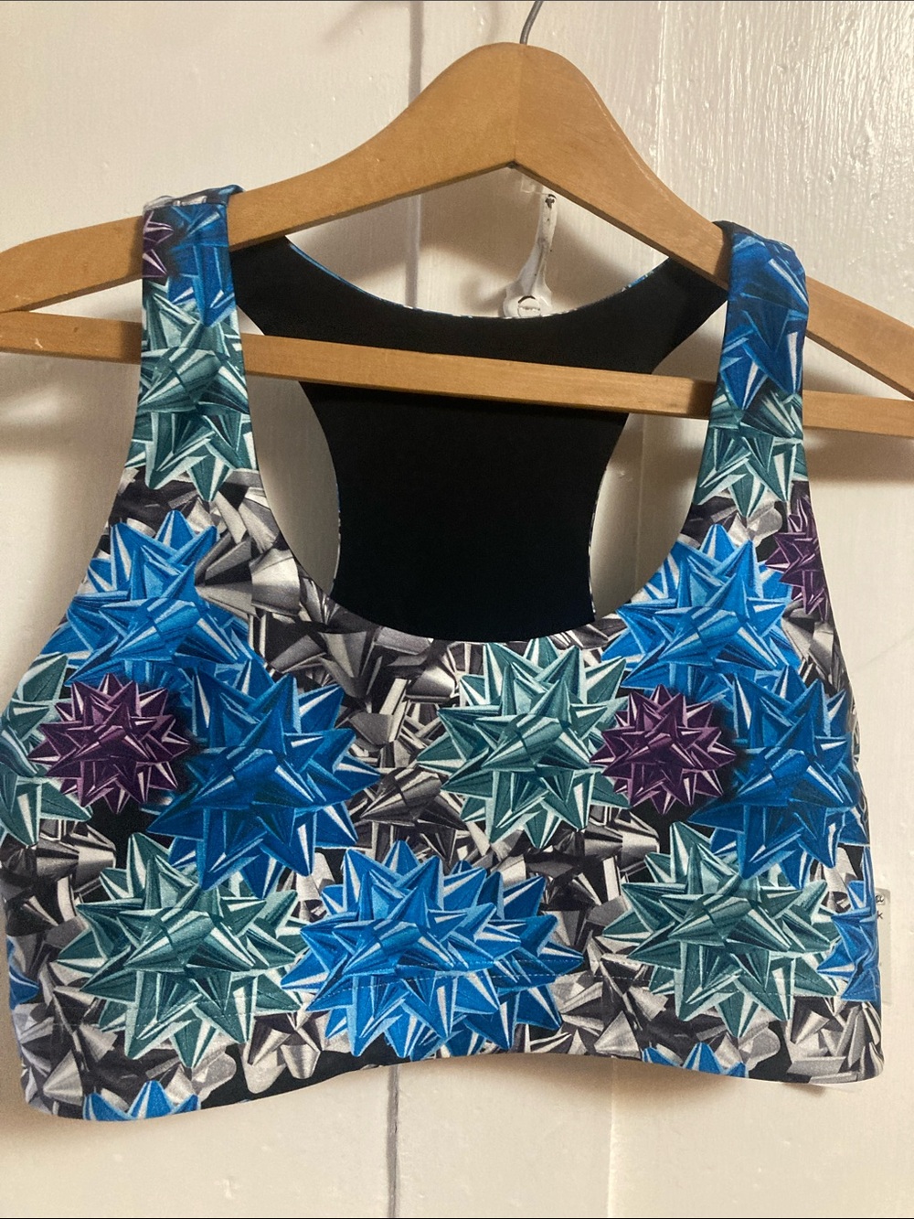 Terez Colorful Giftwrap Sports Bra